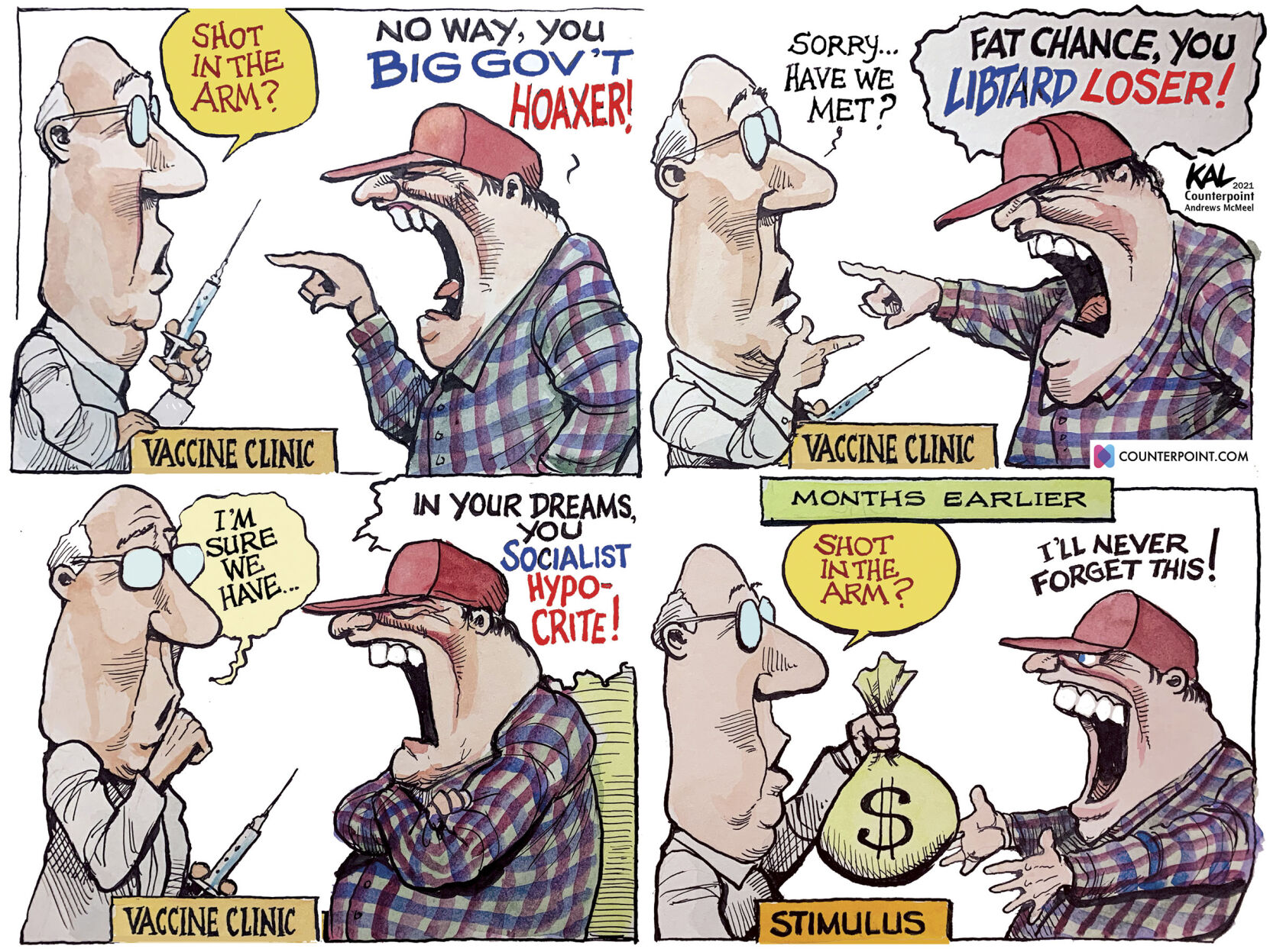 The latest editorial cartoon